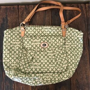 Coach Op Art Tote